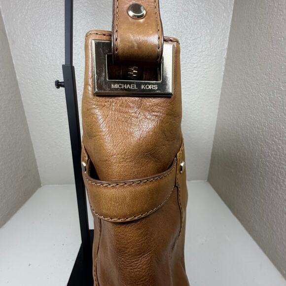 Michael Michael Kors Brown leather Hobo Shoulder Bag - excellent condition w/COA - Picture 10 of 10